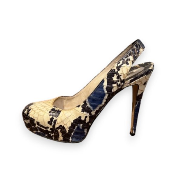 BRIAN ATWOOD SNAKESKIN SLINGBACK - Picture 4 of 4